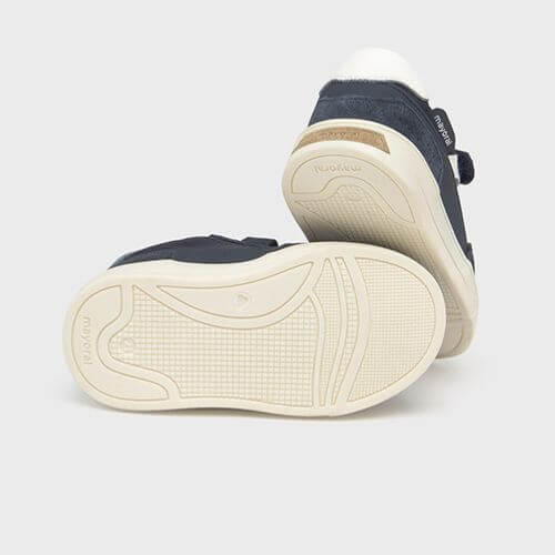 Pantofi sport copii baieti din material Piele Mayoral, Albastru – 41664-065