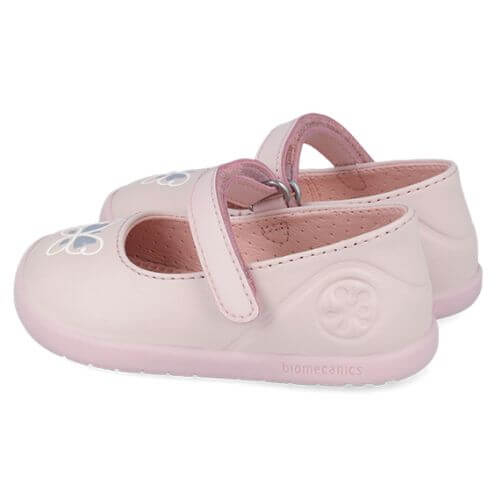 Balerini copii fete din piele Biomecanics, Roz – 262155-B779