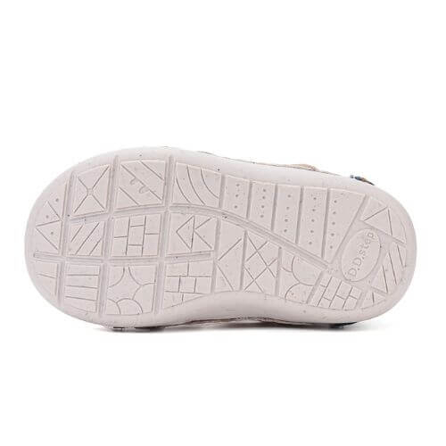Pantofi decupati copii baieti din piele DD Step, Albastru – H066-61530B