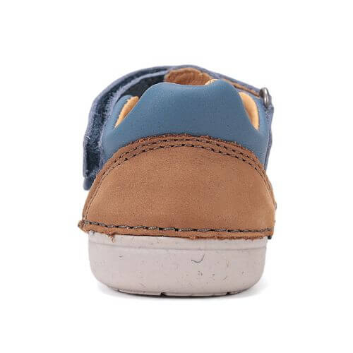 Pantofi decupati copii baieti din piele DD Step, Albastru – H066-61530B