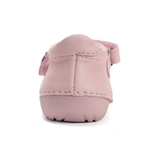 Balerini copii fete din piele DD Step, Roz – H015-61614A