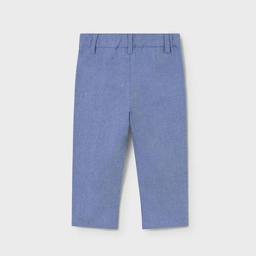 Pantaloni cu in pentru baieti Mayoral, Capri Blue – 1517-49