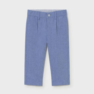 Pantaloni cu in pentru baieti Mayoral, Capri Blue – 1517-49