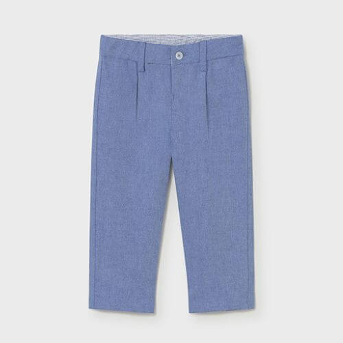 Pantaloni cu in pentru baieti Mayoral, Capri Blue – 1517-49
