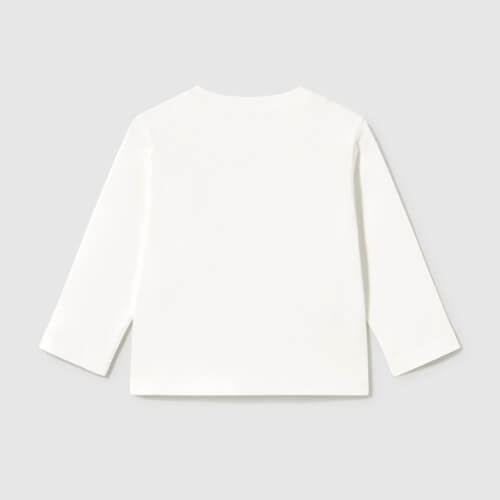 Bluza cu desen pentru baieti Mayoral, Alb 2013-010