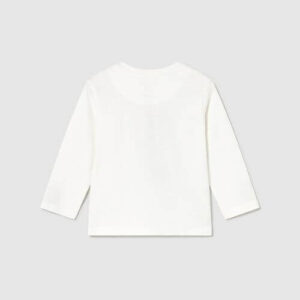 Bluza cu maneca lunga pentru baieti Mayoral, Alb – 2058-082