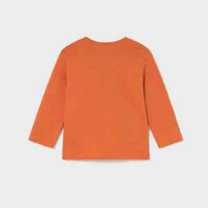 Bluza cu maneca lunga pentru baieti Mayoral, Portocaliu – 2063-010