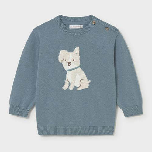 Bluza cu maneca lunga pentru baieti Mayoral, Albastru – 1308-11