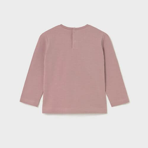 Bluza cu maneca lunga pentru fete Mayoral, Roz – 116-066