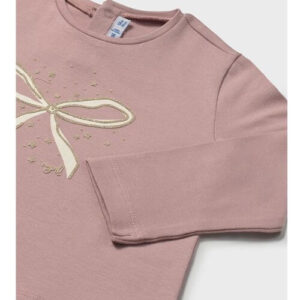 Bluza cu maneca lunga pentru fete Mayoral, Roz – 116-066