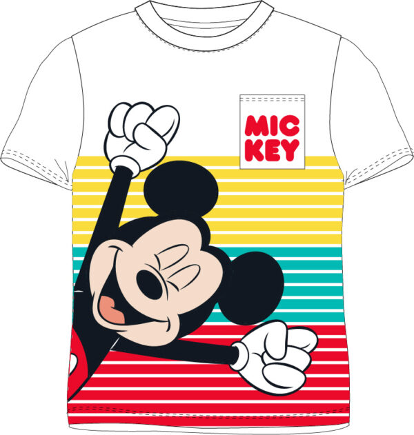 Tricou maneca scurta pentru baieti cu personaj Mickey Mouse – 52-02-9503 Tricou maneca scurta pentru baieti cu personaj Mickey Mouse – 52-02-9503
