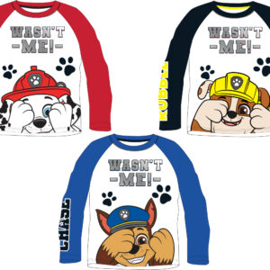 Bluza maneca lunga pentru baieti cu personaj Paw Patrol – 52-02-1619
