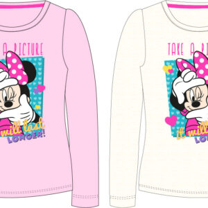 Bluza maneca lunga pentru fete cu personaj Minnie Mouse – 52 02 2885