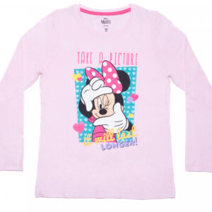 Bluza maneca lunga pentru fete cu personaj Minnie Mouse – 52 02 2885