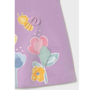Rochie din bumbac pentru fete Mayoral, Lilac – 1930-068