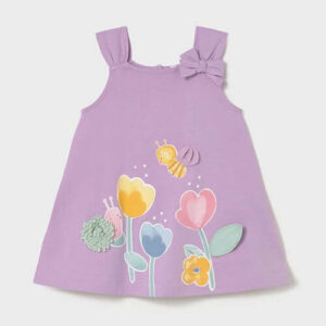 Rochie din bumbac pentru fete Mayoral, Lilac – 1930-068