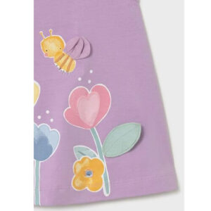 Rochie din bumbac pentru fete Mayoral, Lilac – 1930-068