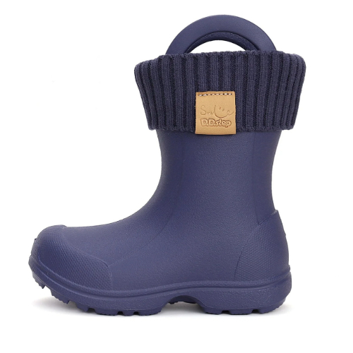 Cizme ploaie copii baieti impermeabile DD Step, Albastru – 1106-42628