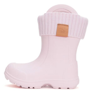 Cizme ploaie copii fete impermeabile DD Step, Roz – I106-42443