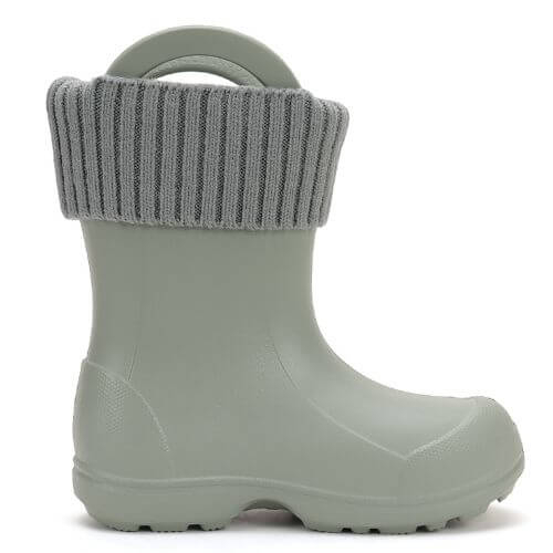 Cizme ploaie copii baieti impermeabile DD Step, Verde – 106-52182