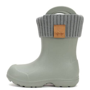 Cizme ploaie copii baieti impermeabile DD Step, Verde – 106-52182
