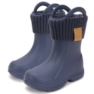 Cizme ploaie copii baieti impermeabile DD Step, Albastru – 106-52820