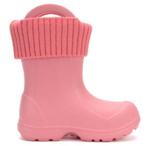 Cizme ploaie copii fete impermeabile DD Step, Roz – 106-52697