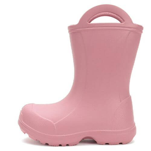 Cizme ploaie copii fete impermeabile DD Step, Roz – 106-52697