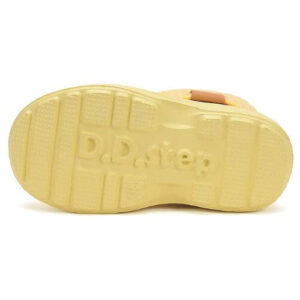 Cizme ploaie copii fete impermeabile DD Step, Galben – 106-52295