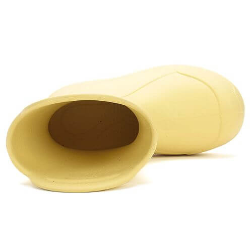 Cizme ploaie copii fete impermeabile DD Step, Galben – 106-52295