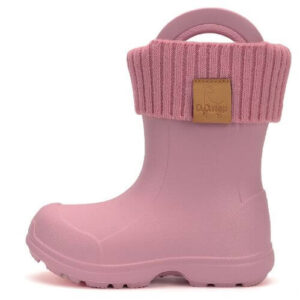 Cizme ploaie copii fete impermeabile DD Step, Roz – 106-52973