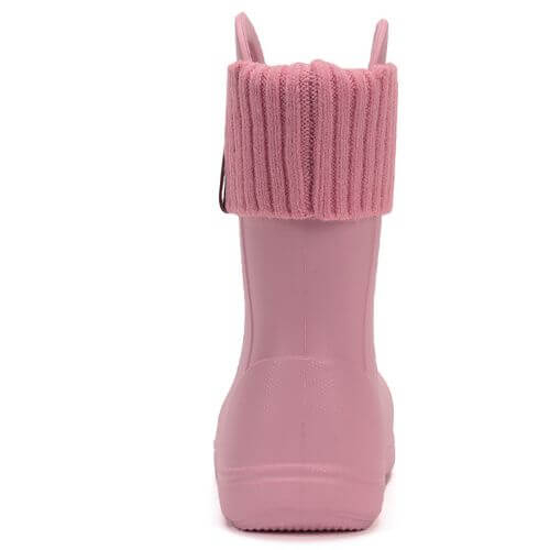 Cizme ploaie copii fete impermeabile DD Step, Roz – 106-52973
