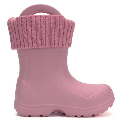 Cizme ploaie copii fete impermeabile DD Step, Roz – 106-52973