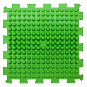 Covoras ortopedic pentru masaj Ortek Dinozauri Puzzle-uri 12 elemente + 8 triunghiuri