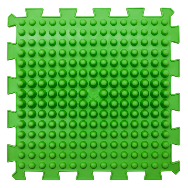 Covoras ortopedic pentru masaj Ortek Dinozauri Puzzle-uri 12 elemente + 8 triunghiuri