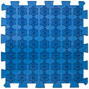 Covoras ortopedic pentru masaj Ortek Dinozauri Puzzle-uri 9 elemente + 6 triunghiuri