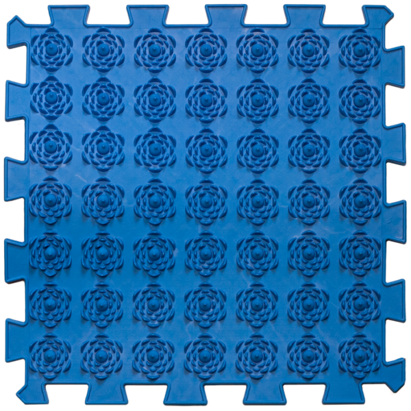 Covoras ortopedic pentru masaj Ortek Dinozauri Puzzle-uri 9 elemente + 6 triunghiuri