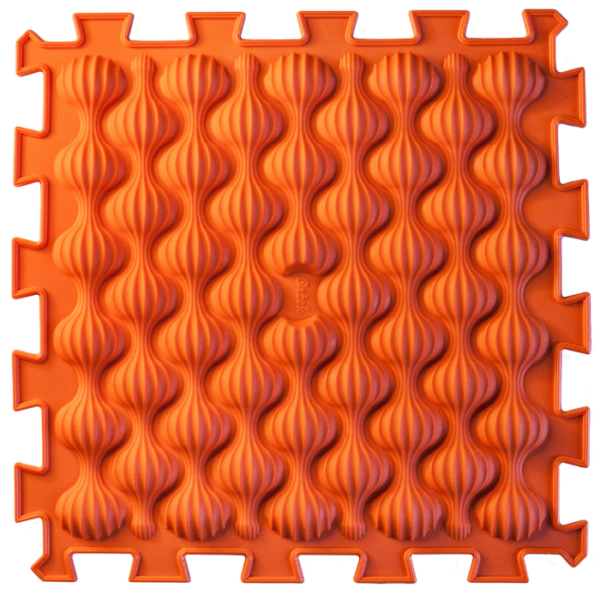 Covoras ortopedic pentru masaj Ortek Dinozauri Puzzle-uri 9 elemente + 6 triunghiuri