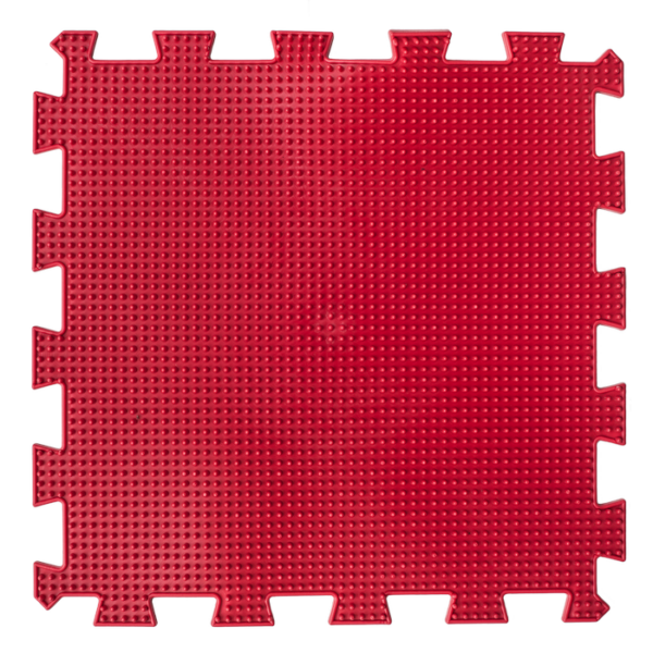 Covoras ortopedic pentru masaj Ortek Dinozauri Puzzle-uri 12 elemente + 8 triunghiuri