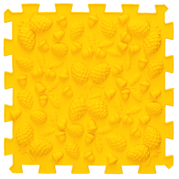 Covoras ortopedic pentru masaj Ortek Dinozauri Puzzle-uri 12 elemente + 8 triunghiuri