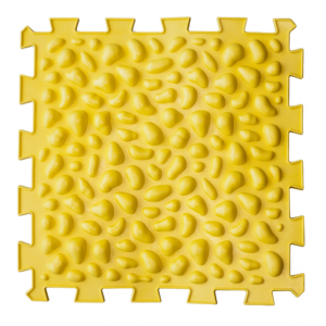 Covoras ortopedic pentru masaj Ortek Dinozauri Puzzle-uri 10 elemente + 6 triunghiuri