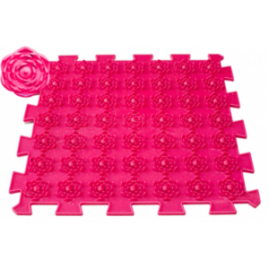 Covoras ortopedic pentru masaj Ortek Dinozauri Puzzle-uri 10 elemente + 6 triunghiuri