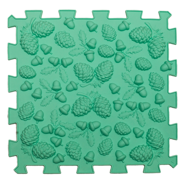 Covoras pentru masaj „Mix Puzzle-uri” 10 elemente Pastel