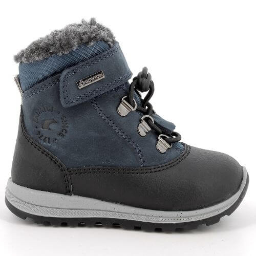 Ghete impermeabile Goretex copii baieti din piele naturala Primigi, Albastru – 8858622