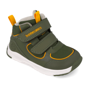 Ghete baieti Biomecanics Wider Urban, Verde Kaki/Galben – 261177-B801FB