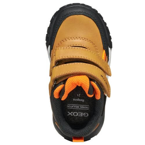 Pantofi sport copii baieti din material sintetic Impermeabile Geox, Maro – B566LB_0MEFU_C2G9B