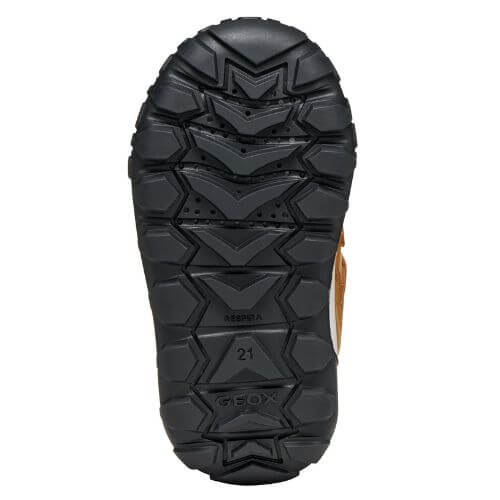 Pantofi sport copii baieti din material sintetic Impermeabile Geox, Maro – B566LB_0MEFU_C2G9B