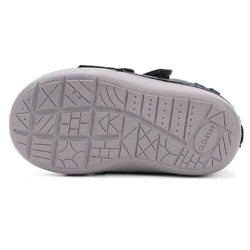 Ghete copii baieti din piele imblanite DD Step, Verde – W066-52525