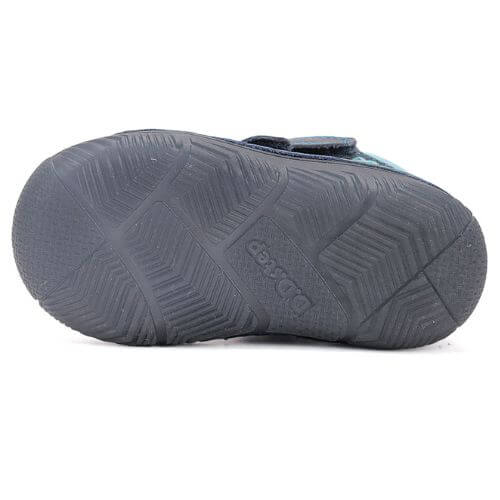 Ghete copii baieti din piele imblanite DD Step, Albastru – W082-52462A