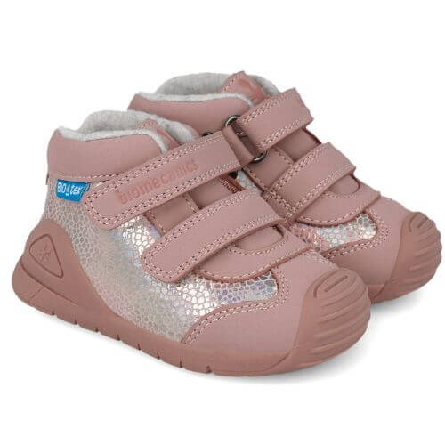 Ghete copii fete din piele imblanite si impermeabile, model inalt Biomecanics, Roz – 251134-D032FB Ghete copii fete din piele imblanite si impermeabile, model inalt Biomecanics, Roz – 251134-D032FB